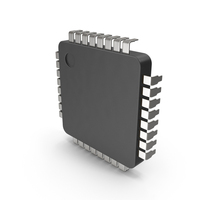 CARTOON SILVER MICROCHIP PNG & PSD Images
