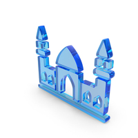 Glass Islamic Architecture Icon PNG & PSD Images