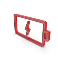 Glass Battery Charging Icon PNG & PSD Images