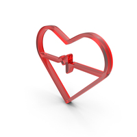 Glass Medical Heart Icon PNG & PSD Images
