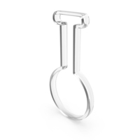 Glass Chemical Flask Outline Icon PNG & PSD Images
