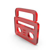 Glass Radio Icon PNG & PSD Images
