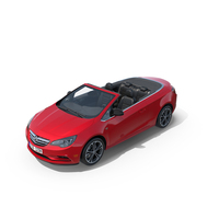 Buick Cascada Cabriolet Convertible Red Color PNG & PSD Images