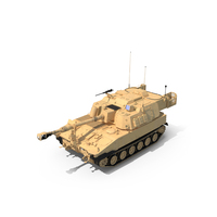 M109 Paladin Howitzer Beige Color PNG & PSD Images