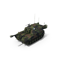 M109 Paladin Howitzer Camouflage Color PNG & PSD Images