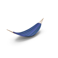 Striped Hammock Relaxation PNG & PSD Images