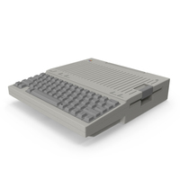 Vintage Apple Computer IIc PNG & PSD Images