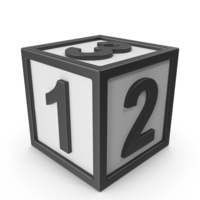 Number Cube PNG & PSD Images