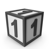 Number Cube PNG & PSD Images