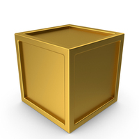Gold Cube PNG & PSD Images