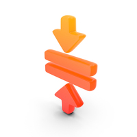 Arrow Divider Symbol Glowing PNG & PSD Images