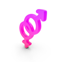 Couple Gender Symbol Glo PNG & PSD Images