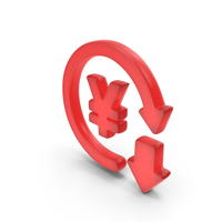 Cost Reduction Yen Symbol PNG & PSD Images