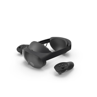 VR Headset Meta Quest Pro with Controllers PNG & PSD Images