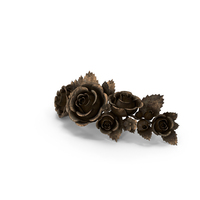 Bronze Roses PNG & PSD Images