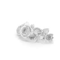 Monochrome Roses PNG & PSD Images