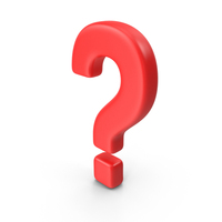Question Mark Red PNG & PSD Images