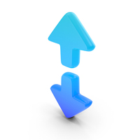 Flip Vertical Symbol Glowing PNG & PSD Images