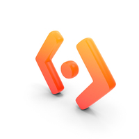 Horizontal Swipe Symbol Glowing PNG & PSD Images