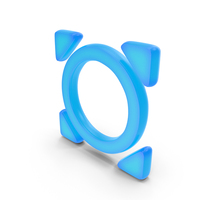 Expand Symbol Glowing PNG & PSD Images