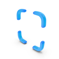 Full Screen Symbol Glowing PNG & PSD Images