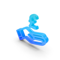 Loan Pound Symbol Glowing PNG & PSD Images