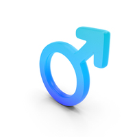 Male Gender Symbol Glowing PNG & PSD Images