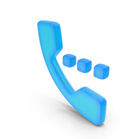 Phone Settings Symbol Glowing PNG & PSD Images