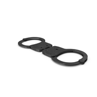 Hinged Oxidized Handcuffs PNG & PSD Images