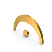 Fermata Musical Icon Gold PNG & PSD Images