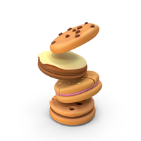 Stylized Cookie PNG & PSD Images