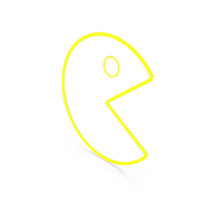 Neon Pac Man PNG & PSD Images