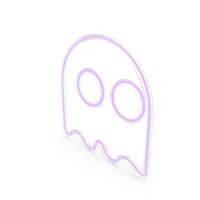 Neon Ghost Pinky PNG & PSD Images