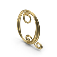 Gold Letter Q PNG & PSD Images