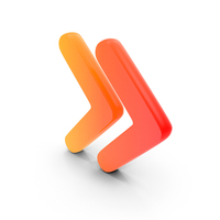 Right Double Arrow Symbol PNG & PSD Images