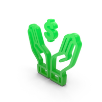 Save Money Dollar Symbol Glowing PNG & PSD Images