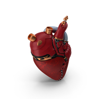 Bionic Robot Heart PNG & PSD Images