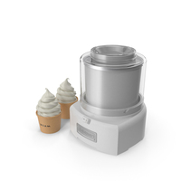 Cuisinart Ice Cream Maker Machine PNG & PSD Images