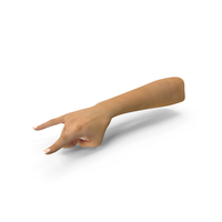 Female Hand Heavy Metal Pose PNG & PSD Images