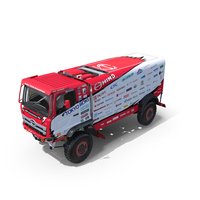 Hino Ranger Dakar Rally Truck Simple Interior PNG & PSD Images