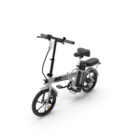 Removable Battery E Bike Colorway White PNG & PSD Images