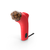 Puppy Snack Thrower Red with Food PNG & PSD Images