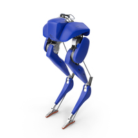 Two legged Cassie Robot Blue PNG & PSD Images