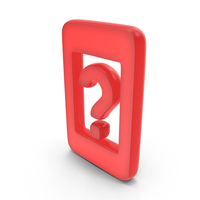 Unknown Device Symbol Glowing PNG & PSD Images