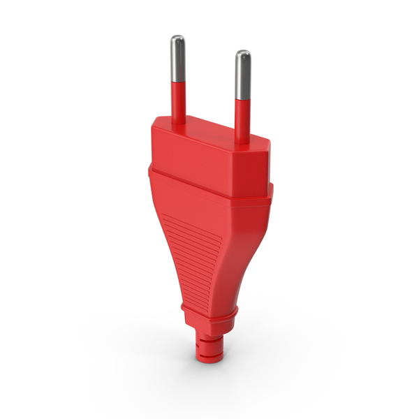 Red Electric Plug PNG & PSD Images
