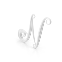 Monochrome Letter N PNG & PSD Images