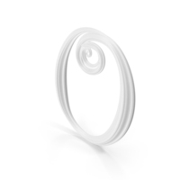Monochrome Letter O PNG & PSD Images