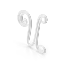 Monochrome Letter U PNG & PSD Images