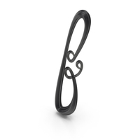 Black Glass Letter F PNG & PSD Images