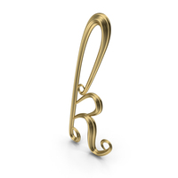 Gold Letter K PNG & PSD Images
